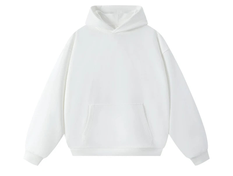 Premium 100% Cotton Hooded Sweatshirt - Unisex Luxury Basics