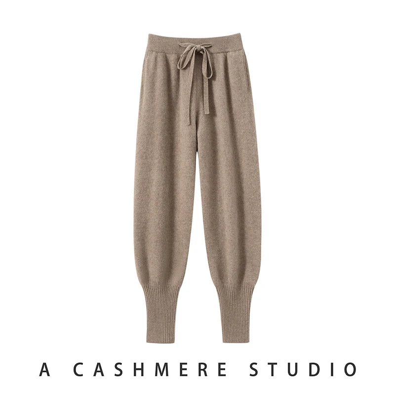 100% Pure Cashmere Hooded Set - Premium Luxury Loungewear