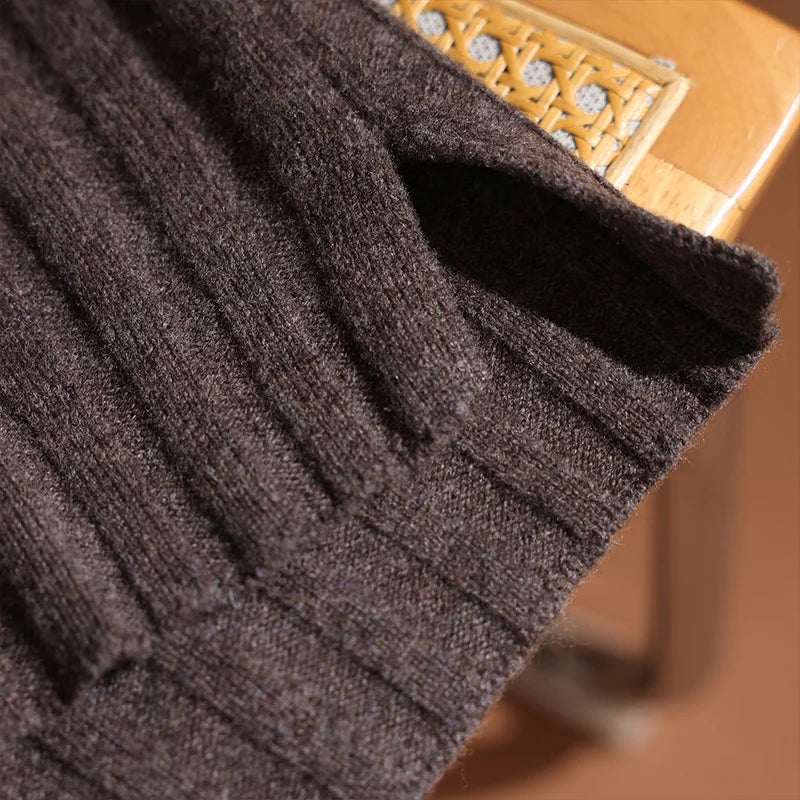 100% Australian Merino Wool Knit Set - Premium Luxury Loungewear