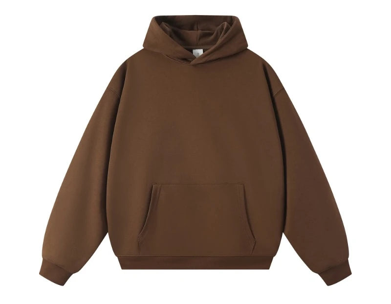 Premium 100% Cotton Hooded Sweatshirt - Unisex Luxury Basics